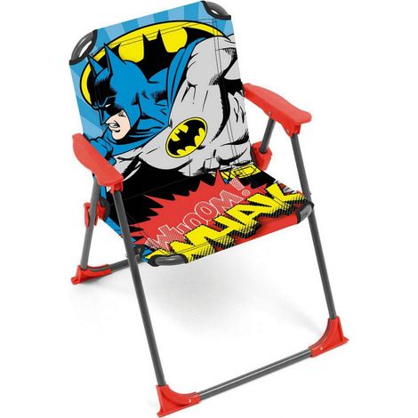 Chaise Pliante - Batman avec accoudoirs (1/3)