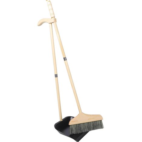 pelle et balai ergonomiques à long manche pour une (1/5)