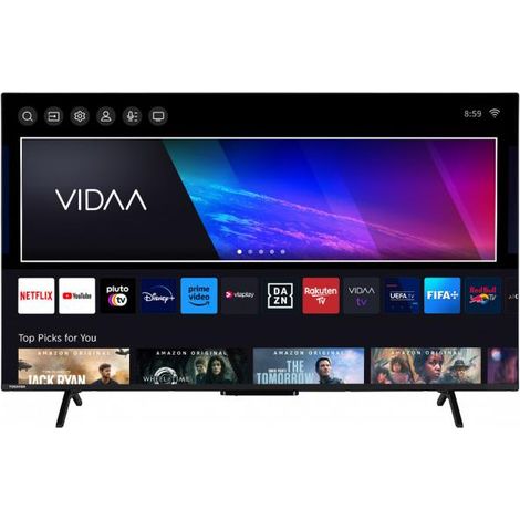 Toshiba 55QV2463DA QLED TV 139,7 cm (55”) 4K Ultra HD Smart TV Nero 250 cd /m² (1/5)