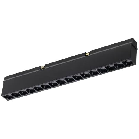 Ideal Lux Lampada da soffitto Stick 1 luce LED integrato nero metallo