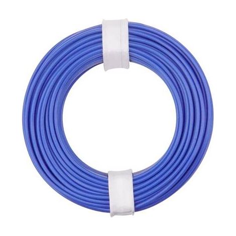 Donau-elektronik cable monoconductor cobre azul 10 metros