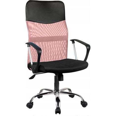 Sedia da ufficio girevole rosa Nemo (1/5)