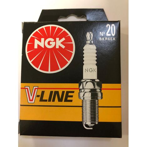 NGK Zündkerze BKR6EK 4er Pack V-Line 20 Zündkerze