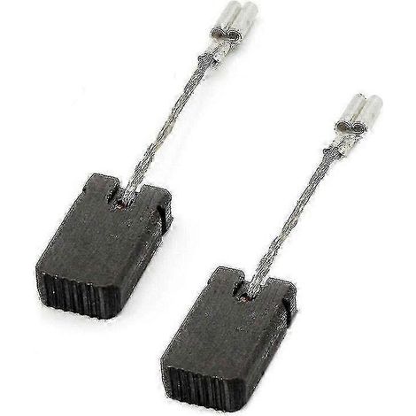 2pcs Carbon Brushes Motor For Bosch Gws 1000,1100,1400,10,11,14,15-125 Power Tools Replacement 51017mm (1/4)