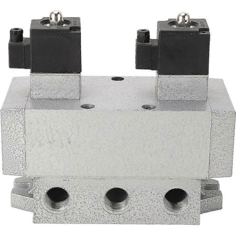 Vanne électrique 2 positions 5 voies à double commande pour équipement industriel G3/4 po K25D220 (1/4)