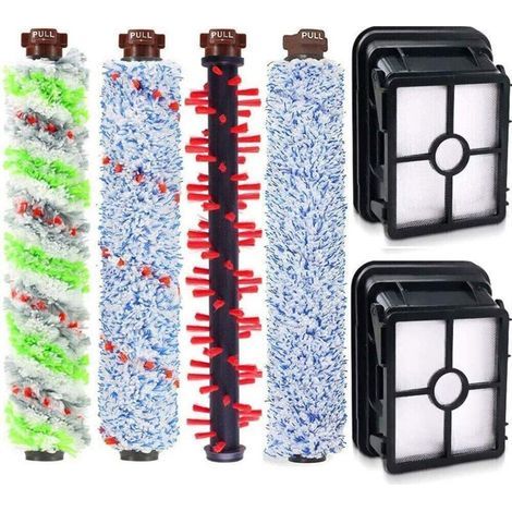 Accessoires Bissell Crosswave 4 Brosse Principale + 2 Tamis Filtrant 1866 1868 1926 1785 (1/5)