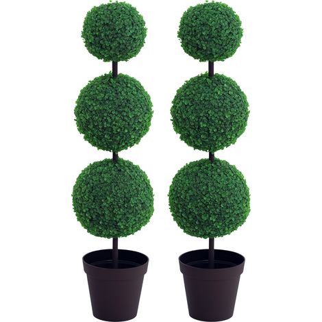 Honeysuckle Flower Artificial Potted Plant with Curved Boots for Indoor Decor-15x15x150cm White (1/5)