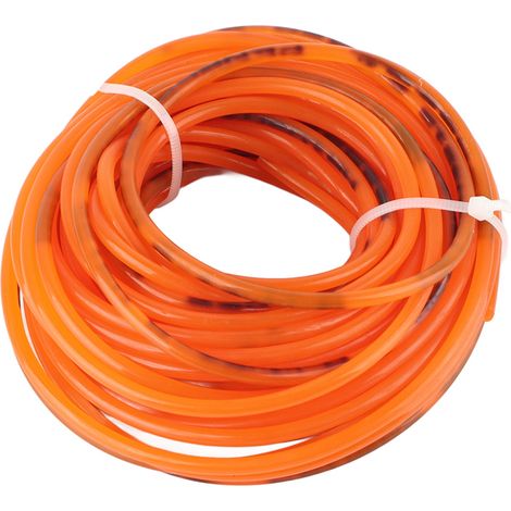 Orange Smooth Surface PU Polyurethane Round Belt for Drive Transmission(3mm10m)