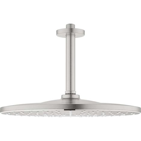 Grohe Rainshower Mono - Soffione doccia, diametro 31 cm, supersteel 26560DC0 (1/2)