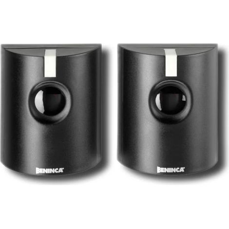 Beninca – Paire de photocellules montage externe 24V – Alimentation 24V AC/DC – Portée jusqu'à 10m – Pour motorisations de portail (1/3)