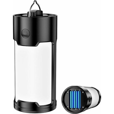 Battery-powered camping lanterns, portable, waterproof, bright, 800 lumens, outdoor camping lights for hiking, fishing, travel, emergencies (1/4)