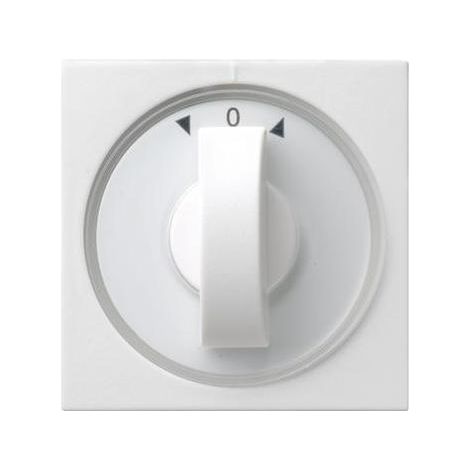 Gira Knebel Jalousie reinweiß glänzend Pfeile System 55 066603 (1/5)