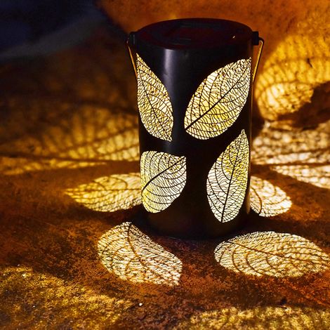 ZOLGINAH Lanterne Solaire Extérieur, Lampe de Jardin de Lanterne Solaire, Jardin de Lumière Solaire et Lampes Solaires de Décoration Suspendues (01) (1/5)