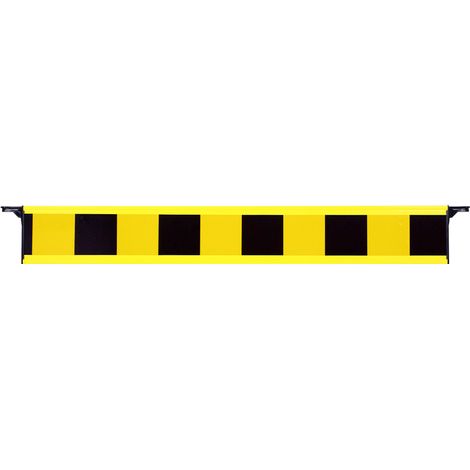 Barrière fixe de 1m rétroréfléchissante Jaune/Noire type K2 - 1320031 (1/4)