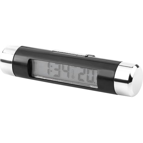Multifunktionale digitale Autouhr mit hintergrundbeleuchtetem LED-Thermometer und digitalem Autodisplay (1/5)