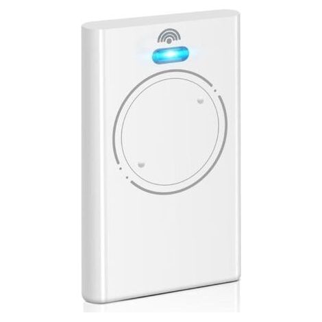 Télécommande 2 canaux 868 MHz compatible avec XT2 pour ouvre-porte de garage - Blanc (1/5)