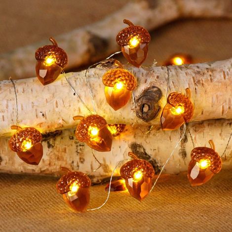 Guirlande Lumineuse LED - 20 Ampoules - Fonctionnement Sur Piles - Télécommande Incluse - 2 M - Décoration Intérieure Fêtes Et Vacances (1/5)