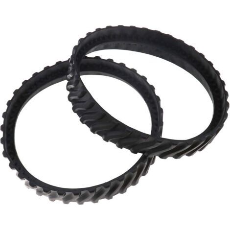 FENOPLASTICA2pcs Piscine Pneu Piste Nettoyeur Remplacement Roue R0526100 Compatible pour Zodiac MX8 Mx6 Nettoyage de Piscine Creusée (1/5)