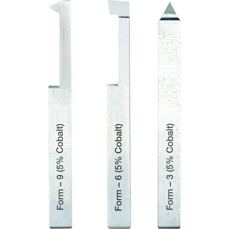 Acciaio Tornio Tapping HSS 10x10x80mm Proxxon