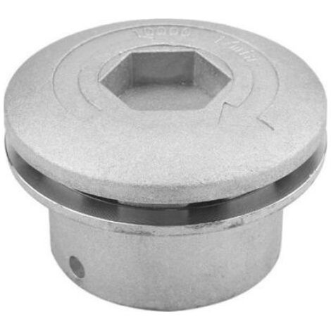 Tete Debroussailleuse - Aluminium Anodise - Pour Debroussailleuses Et Tondeuses A Gazon - 72 X 44 5 Mm - 205 G (1/5)