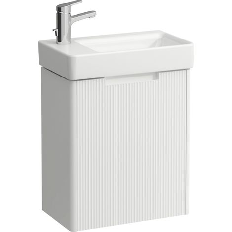 LAUFEN Komplettset 480, Pro S Handwaschbecken, 1 Hahnloch links,