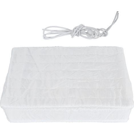 Housse de protection double isolation pour climatiseur intérieur, anti-poussière, élastique, 53x35x7cm (1/5)