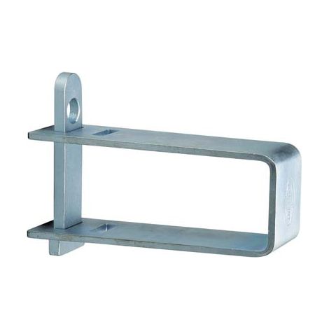 CRAVATTA CANCELLO ZINCATA ASSA ABLOY  REGOLABILE MM 147/167 H.CM 60