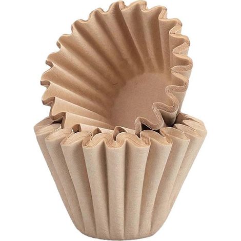 4 6 tasse café filtres 100 Count non blanchi café filtres panier Perfect pour maison bureau Morning infusion Gatherings (1/5)