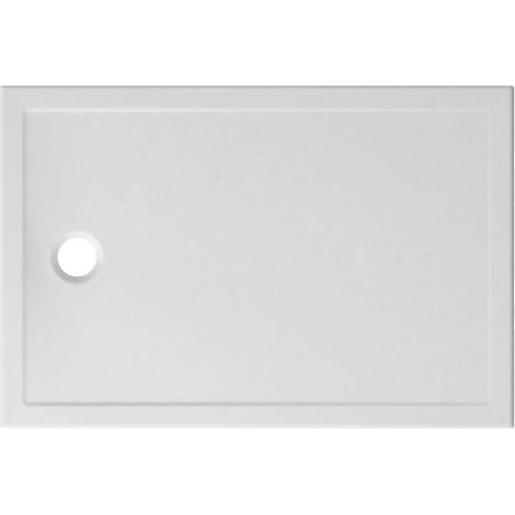 Piatto doccia 80X120 h.3 in ceramica bianco lucido Docciatre di (1/5)