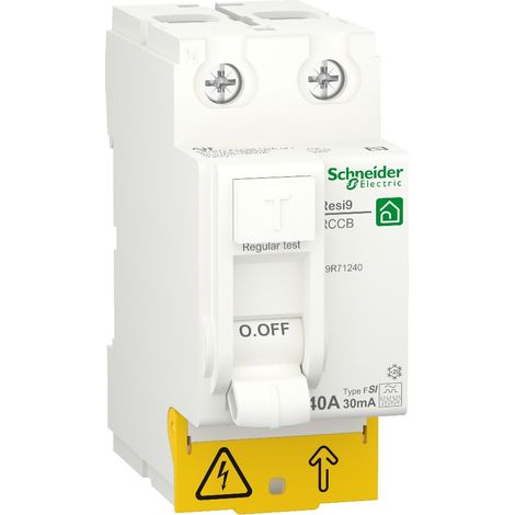 Diferencial superinmunizado Schneider R9R71240 RESI9 ID 2P 40A 30MA F-SI