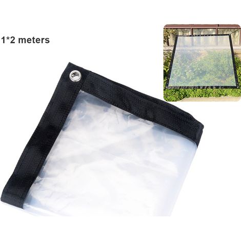 Bâche Transparente Anti-Gel Imperméable pour Serre et Jardin - Protection Oiseaux et Vent (1/5)