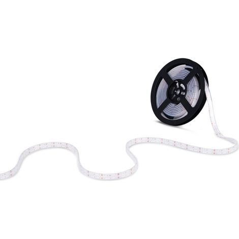 Ruban LED COB 24V DC - RGB - 12W/m - 12mm - IP67 - Rouleau de 5 (1/5)