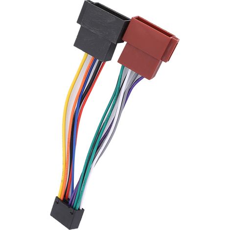 16-poliger ISO-Bus-Kabelbaumstecker-Adapter für Kenwood JVC (1/5)