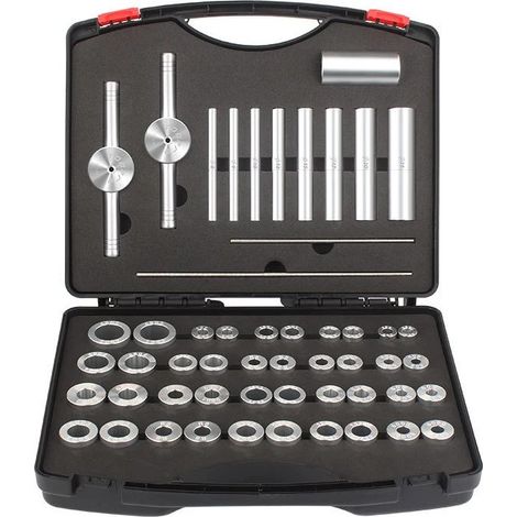 Juego de herramientas de prensado de rodamientos para pedalier profesional TOPRE (1/3)