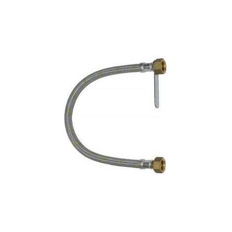 Flessibile in acciaio inox per centralina gas f.f.1/2  cm 50 HIDROS