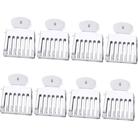8 Stück Teiliges Edelstahl Bienenkönigin käfig Clips (1/5)