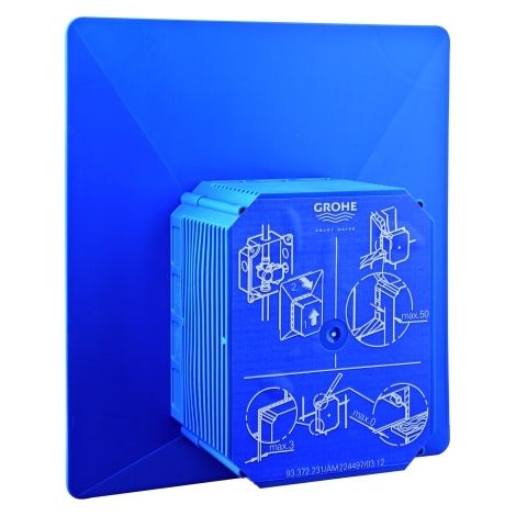 GROHE Revisionsschacht 66838, für große Abdeckplatten (1/3)