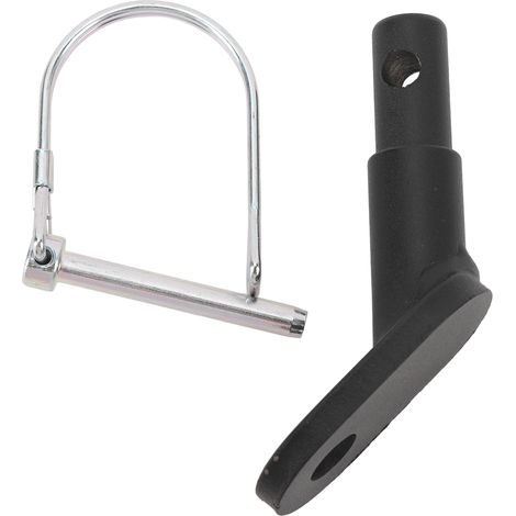 aqxreight Coupleur de Remorque de Vélo Ortable en Acier P, Connecteur D'attelage de Remorque de Vélo, Fixation avec Boucle à Dégagement Rapide pour Poussette. (1/5)