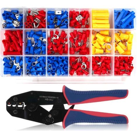 Jeu de Embouts de Câble, 350 Embouts avec Fonction de Serrage à Vis pour Câbles de 0.5-6mm² (1/5)