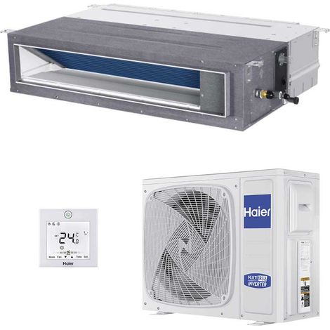 Climatiseur par conduits Haier, moyenne pression, Wi-Fi, UVC, R32  Puissance KW: 12,3 kW (1/5)