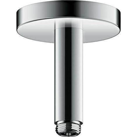 Bras de douche S 100 mm plafond chroméé