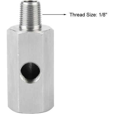 Tuyau de refroidissement d'huile tressé en acier inoxydable AN6 (1/5)