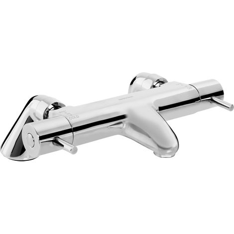 Bristan Artisan TMV2 Thermostatic Lever Bath Filler Tap - Chrome