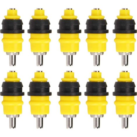 10 Stück Stahlkugel-Automatik-Nippel-Trinkbrunnen, Kugelventil-Typ, Geflügel-Dinkers, Hühnerwasser-Nippeltränke, Futterspender (1/5)