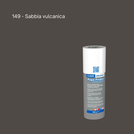 Rinnovo fughe sbiadite ripristinare pavimento ultracare fuga fresca 160 gr colore- sabbia vulcanica - 149 - confezione 1