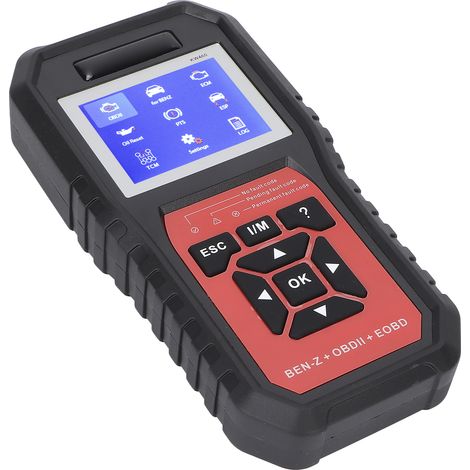 Scanner de diagnostic OBD2, détecteur de système de freinage ABS, 11 fonctions, compatible avec Mercedes-Benz (1/5)
