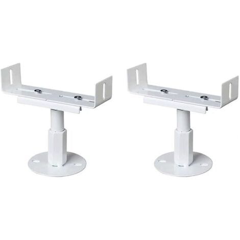 2 pieds de radiateur en aluminium, réglables en hauteur de 8 à 13 cm, style architectural traditionnel, antibuée, adaptés aux radiateurs en fonte (1/5)