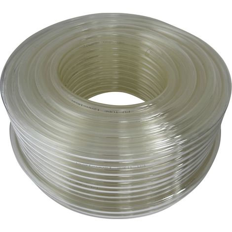 TRU COMPONENTS Druckluftschlauch TC-12832976 PU8X5.5 Transparent Polyurethan Transparent Innen-Durch