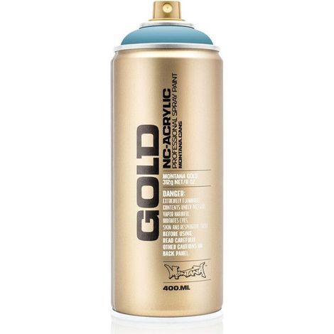 Bombe de peinture - Gold - Acrylique - Mt Everest - G5120 - 400ml - Montana Cans