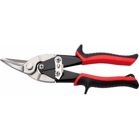 Cisaille aviation pour tôle TX202T CRV/CRMO poignée TPR rouge et noir tx202t 250 380 28 × 10 × 10 cm 500 g – Livraison gratuite